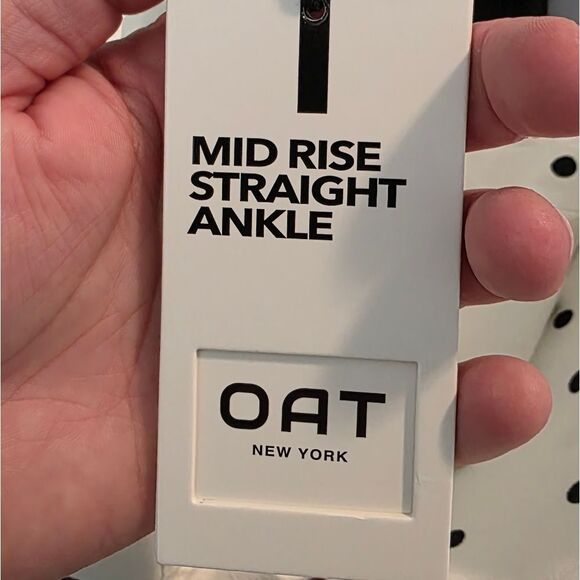 NWT- OAT NEW YORK Polka-Dot Jeans - Picture 10 of 10